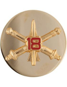 No-Shine (NS-RE-ADA-0018) 18th Air Defense Artillery Enlisted (Pair)