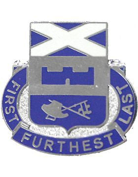 0139 Regiment Unit Crest (First Furthest Last)