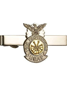 USAF Tie Bar (AF-TB-503) Fire Protection Badge with 4 Bugles