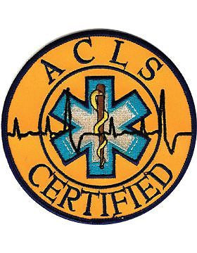 Novelty (U-N405) Advanced Cardiac Life Support Certified (ACLS) Patch