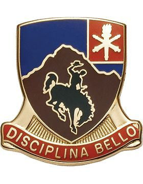 0213 Regiment Unit Crest (Disciplina Bello)
