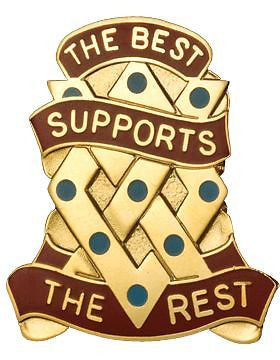 0657 Support Group Unit Crest (The Best Supports The Rest)