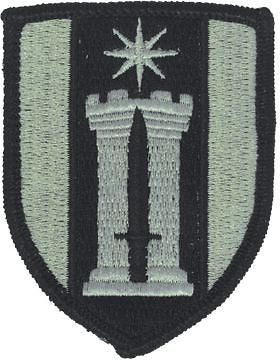 0372 Engineer Brigade ACU Patch with Fastener (PV-0372A)