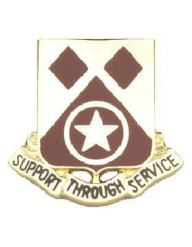 0249 Support Bn Unit Crest (Support Through Service)