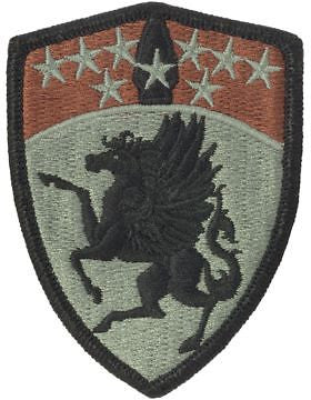 0063 Aviation Brigade ACU Patch with Fastener (PV-0063B)