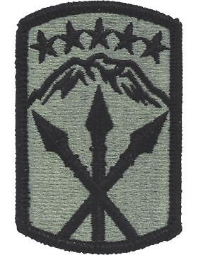 0593 Sustainment Brigade ACU Patch with Fastener (PV-0593A)