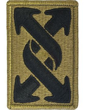 0143 Transportation Bde Scorpion Patch with Fastener (PMV-0143A)