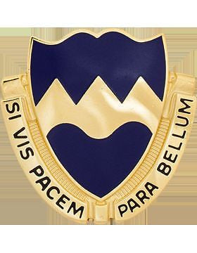 0414 Regiment Unit Crest (Si Vis Pacem Para Bellum)