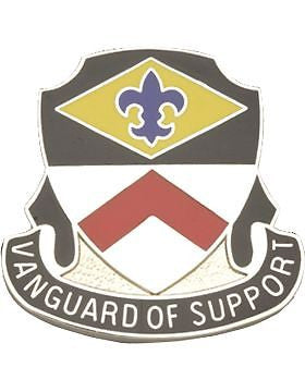 0009 Finance Bn Unit Crest (Vanguard Of Support)