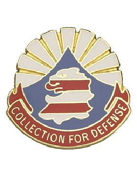 0206 Military Intelligence Bn Unit Crest (Collection For Defense)