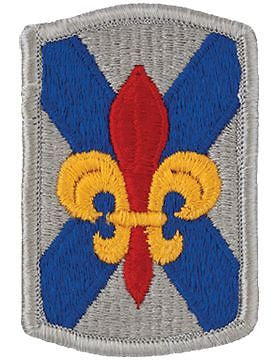 (P-0256A-FV) 256 Infantry Brigade Full Color Patch with Fastener