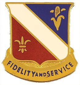 0350 Regiment Unit Crest (Fidelity And Service)