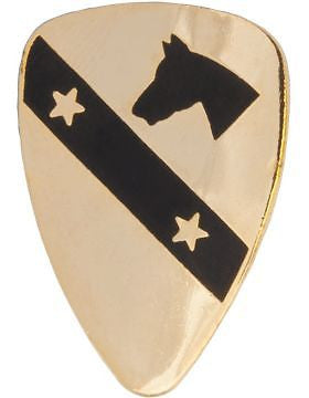 No-Shine (NS-T-P-0001C) 1st Cavalry Division Tie Tac