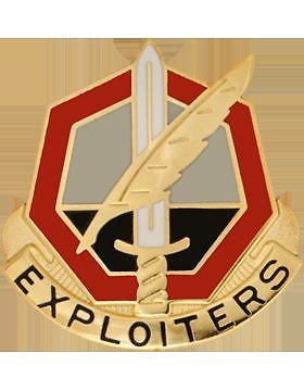11 Phychological Operations Bn Unit Crest (Exploiters)