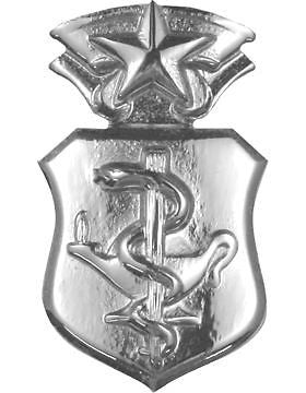 USAF Badge (AF-371C) Chief Nurse No Shine