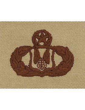 AF-SD367 Master Operations Support USAF Sew-On Desert