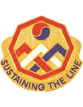 0003 Coscom Unit Crest (Sustaining The Line)