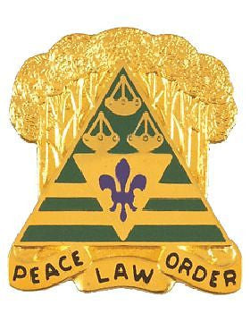0260 Military Police Bde Unit Crest (Peace Law Order)
