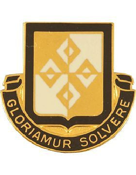 0004 Finance Bn Unit Crest (Gloriamur Solvere)