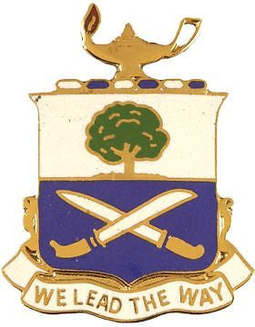 0029 Infantry Unit Crest (We Lead The Way)