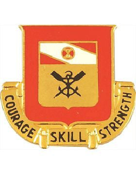 0005 Engineer Bn Unit Crest (Courage Skill Strength)