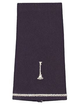 USAF Shoulder Marks (AF-SM750-S) Blue with One Bugle (Pair)