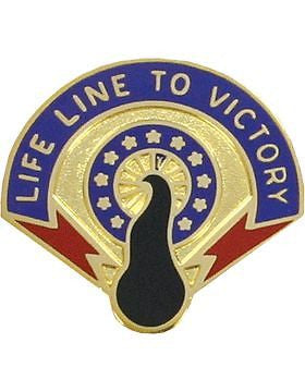 0262 Quartermaster Bn Unit Crest (Life Line To Victory)