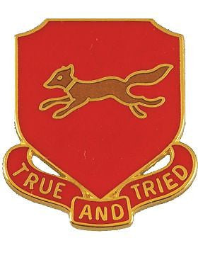 0178 Field Artillery Unit Crest (True And Tried)