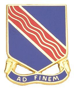 0379 Regiment Bde Combat Team Unit Crest (Ad Finem)