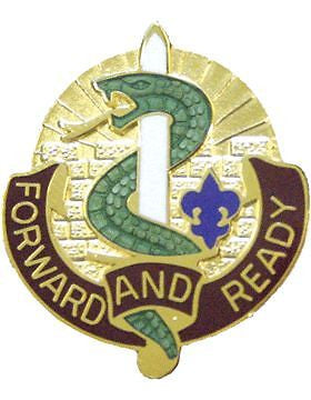 0004 Medical Bde Unit Crest (Forward And Ready)