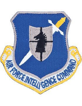 USAF Air Intelligence Command Full Color Patch With Fastener