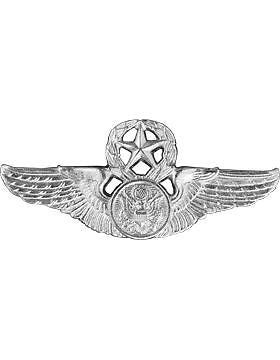 USAF Badge (AF-503C) Chief Enlisted Aircrew Member No Shine Mini