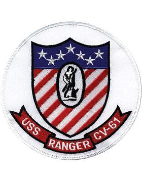 N-NY022 U.S.S. Ranger CV-61 Oval 5"