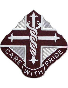 Dental Activity Fort Leonard Wood Unit Crest (Care With Pride)