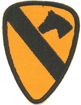 N-118 1 Cavalry Patch 3"