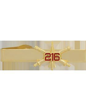 No-Shine (NS-TB-RO-ADA-216) 216th Air Defense Artillery BOS Officer Tie Bar