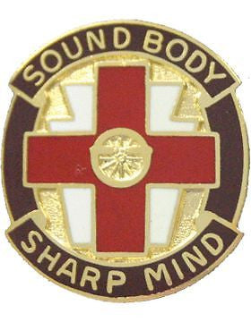 0338 Medical Group Unit Crest (Sound Body Sharp Mind)