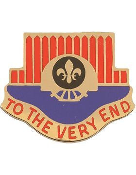 0528 Engineer Bn Unit Crest (To The Very End)