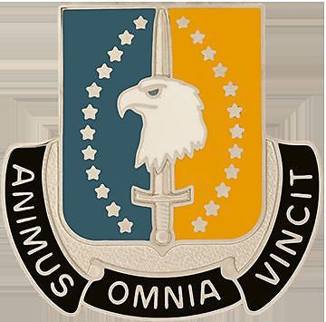 0004 Maneuver Bde Unit Crest (Animus Omnia Vincit)