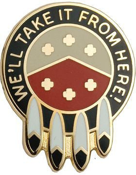 0319 Support Bn Unit Crest (Well Take It From Here)