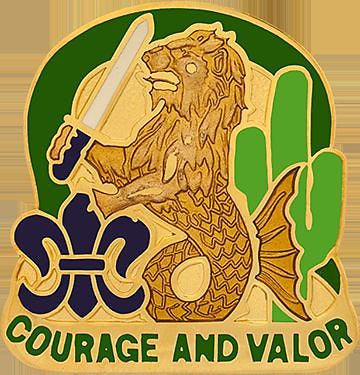 0163 Armored Bde Unit Crest (Courage And Valor)