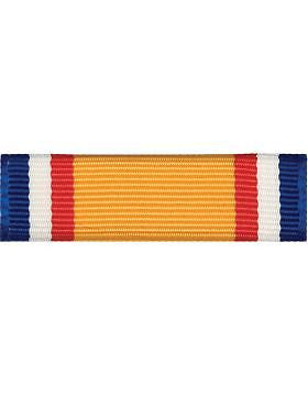 Ribbon (U-R136) Blue White Red Gold Red White and Blue