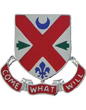 0265 Engineer Bn Unit Crest (Come What Will)
