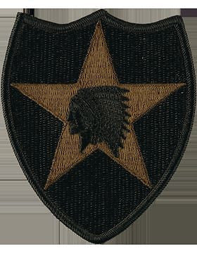 0002 Infantry Division Subdued Patch (P-0002A-S)
