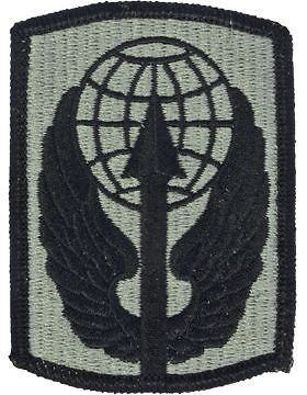 0166 Aviation Brigade ACU Patch with Fastener (PV-0166A)