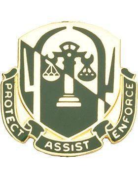 0503 Military Police Bn Unit Crest (Protect Assist Enforce)