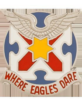 0131 Aviation Bn Unit Crest (Where Eagles Dare)