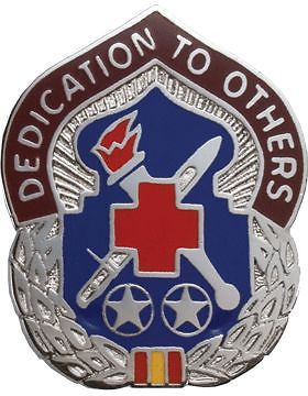 Medical Dept Fort Benning Unit Crest (Dedication To Others)