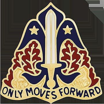 0080 Training Division Unit Crest (Only Moves Forward)