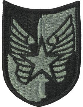 0020 Aviation Brigade ACU Patch with Fastener (PV-0020B)